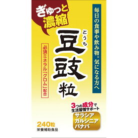 豆鼓粒 240粒 とうち トーチ 大豆 クロム