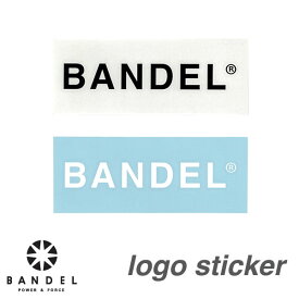 バンデル スタンダードロゴカッティングステッカー (メール便送料無料) BANDEL 黒 白 シルバー