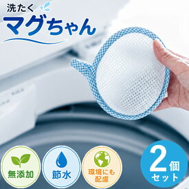 洗たくマグちゃん/洗たくマグちゃんプラス 2個セット (メール便送料無料) MAGCHAN 部屋干し アルカリイオン水 Mg マグネシウム 洗濯槽 クリーナー 洗濯マグちゃん