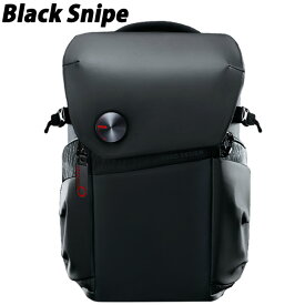 VSGO カメラバッグ Black Snipe ブラックスナイプ V-BP01 20L (全国一律送料無料) バックパック カメラリュック リュックサック 一眼レフ カメラ レンズ 撥水加工 汚れに強い ノートPC タブレット スマホ 充電器 モバイルバッテリー イヤホン 財布