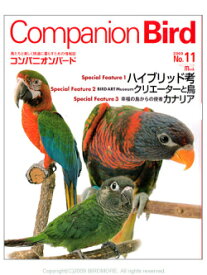 誠文堂新光社　　Companion　Bird　(コンパニオンバード)　NO.11　ネコポス 対応可能　9992861