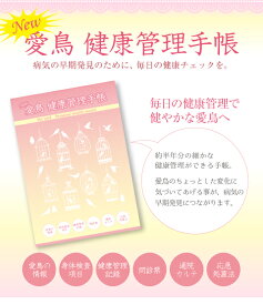 在庫限り♪ なおたんの鳥グッズ 愛鳥　健康管理手帳 9994564　ネコポス 対応可能 （ BIRDMORE バードモア 鳥用品 鳥グッズ 雑貨 鳥 とり ）