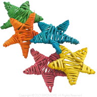 SBC カラフル ヴァインリングスター （ 1個 ） 9995360　 ネコポス 対応可能 ( 鳥 とり トリ 鳥用品 イン…