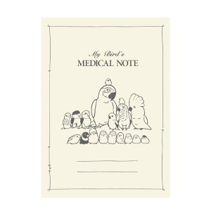 aoamo@My Bird's MEDICAL NOTE Jo[^Cv@lR|XΉ\ BIRDMORE@o[hA 蒠 ʉ@ 