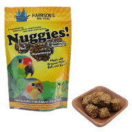 ハリソン　ナギーズ 196g HARRISON'S BIRD FOODS Nuggies インコ オウム おやつ BIRDMORE　バードモア