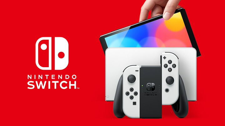 楽天市場】Nintendo Switch 有機ELモデル Joy-Con L R ホワイト 新品  