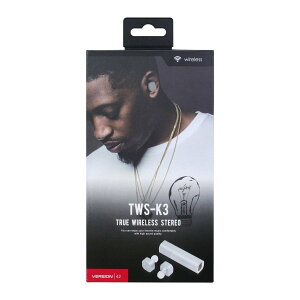 F.C.S. TRUE WIRELESS STEREO K-3 ���S���C�����X�C���z�� Bluetooth�Ή� �}�C�N�t�� �V���o�[ E-BT01SV �V�i