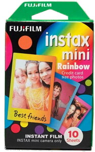 FUJIFILM `FLptB 10 C{[ INSTAX MINI RAINBOW WW1 xmtC