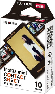FUJIFILM `FLptB 10 R^NgV[g INSTAX MINI CONTACT WW 1 xmtC