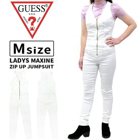 ゲス レディース オールインワン カジュアル GUESS W62D01D1XU0 スリム ジップアップジャンプスーツ MAXINE ストレッチ |