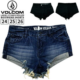 ボルコム レディース ボトムス カジュアル VOLCOM STONED ROLLED BOYFRIEND B1931503 ショート パンツ | ストリート