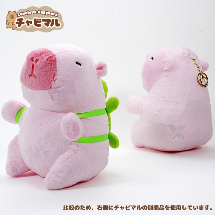 楽天市場】スーパー チャビマル23cm(ピンク)【亀】カピバラ ぬいぐるみ 