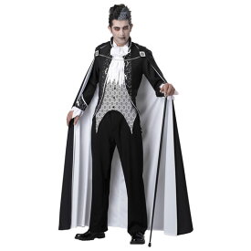 【レビュー特典】ハロウィン コスプレ 男 メンズ Vampire ヴァンパイア ■ かっこいい クール おもしろい 面白い ドラキュラ バンパイア 吸血鬼 男性用 コスチューム 衣装 仮装 コーデ パーティー 結婚式 二次会 忘年会 宴会 出し物 学園祭 お祭り 文化祭 イベント 特別