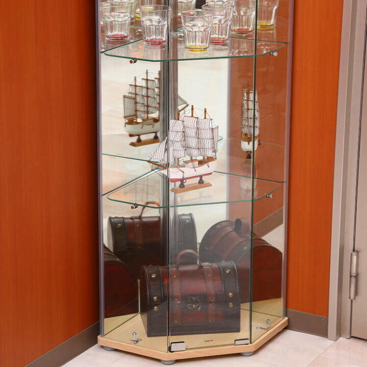 楽天市場】【コーナー コレクションボード】ガラスコレクションケース 