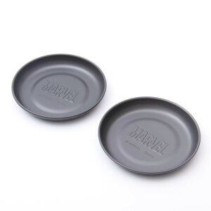 【アウトドア 食器】アルミ製皿11cm【MARVEL ロゴ/ALPL2P】お皿 プレート トレー アルミプレート アルミ ミニプレート ミニトレー 2枚組 軽量 軽い アウトドアグッズ キャンプ 用品 食器 バーベキ