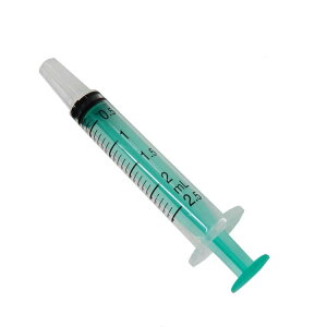 【シリンジ 2.5ml】犬 猫 目盛り付き 緑色【ベーシック/SRG3】食事補助 水分補給 服薬 ミルク 栄養補給用 介護 介助 子犬 子猫 針なし注射器 スポイト 小動物 鳥 ハムスター ペット用品 メモリ