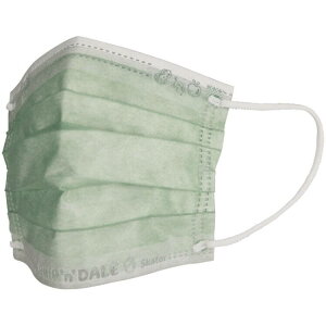 不織布プリーツマスク【チップ&デール/MSKPE4】【メール便発送】 大人用 不織布マスク エンボス加工 10枚入り ふつう 普通サイズ 四層構造 防塵 花粉症 ウイルス ウィルス 風邪 咳 細菌 飛沫