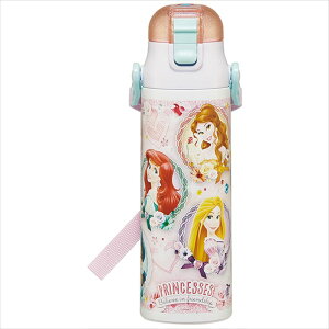 超軽量ダイレクトステンレスボトル【プリンセス24/SDC6N】 水筒 子ども 子供 キッズ かわいい 保育園 幼稚園 入園 入学 プレゼント 遠足 運動会 スポーツ 保冷 保温 直飲み スケーター 超軽量