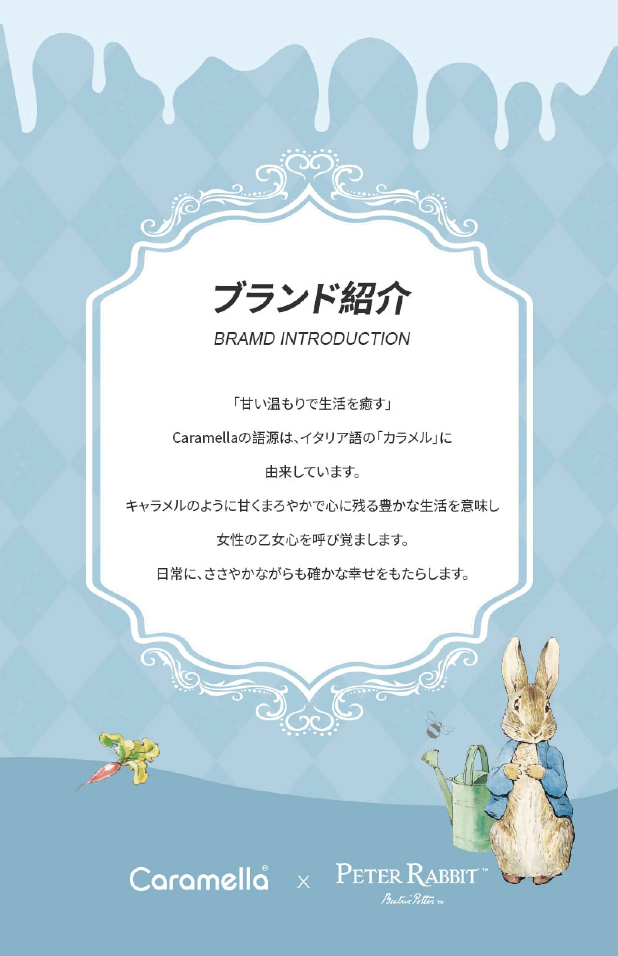 ピーターラビット™刺繍レースモデルパステルカラー 5足セット