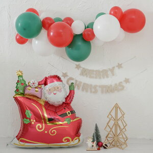 クリスマス飾りつけセット トラディショナルクリスマス【メール便発送】風船セット ゴム風船 クリスマス パーティー サンタクロース バルーン クリスマス会 クリスマス装飾 室内装飾 ディ