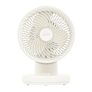 【レビュー特典】 扇風機 送風機 クリーンサーキュレーター PUREAIR アイボリー 【QS535】【送料無料】 ピュアエア コンパクト ダイヤル操作 風量設定3段階 簡単分解丸洗い 左右自動首振り 上