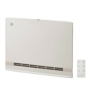 節電/室温センサー付 大風量パネルセラミックヒーター スマートスリムヒート ワイド 【ホワイト/グレー】【CHT2497】【送料無料】 電気ヒーター 史上最薄スリムボディ 省スペース リモコン