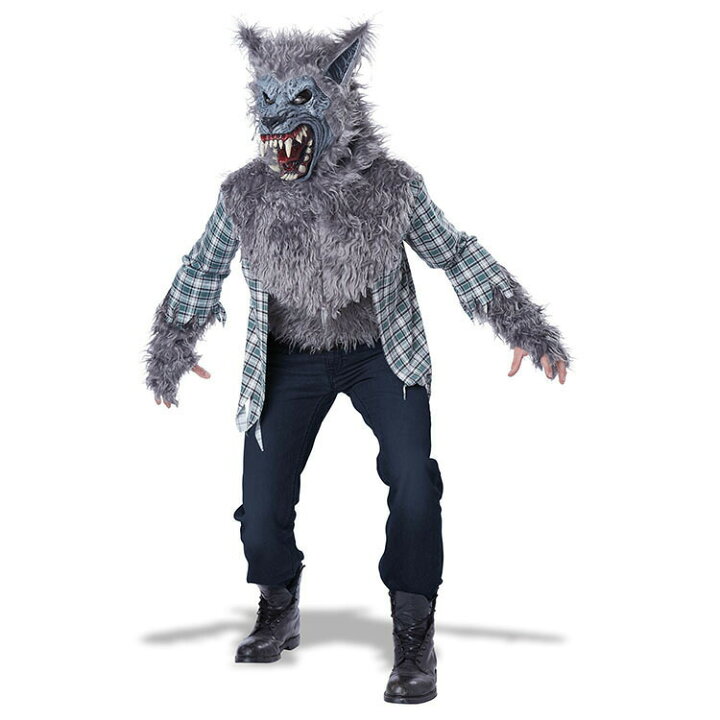 楽天市場】【レビュー特典】【狼男 マスク かぶりもの ハロウィン  