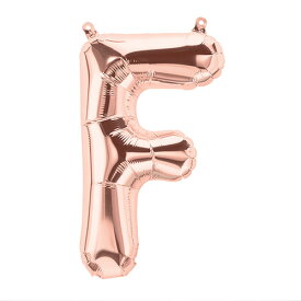 レターバルーン16インチ ローズゴールド 【F】