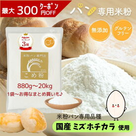 《ランキング第1位》 【D'sTs直営店】米粉 パン用 ミズホチカラ 880g 2kg～20kg グルテンフリー パン用米粉 国産 こめこ 米粉パン粉 米粉パン専用 米粉パンホームベーカリー パン用米粉ミズホチカラ みずほのちから 無添加 ミズホノチカラ
