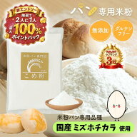 【抽選★最大100%還元】 米粉 パン用 ミズホチカラ 880g 2kg～20kg パン用米粉 無添加 米粉パン 国産 グ…