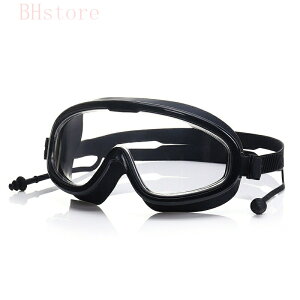 水中メガネ ゴーグル 水泳スイミングゴーグル 大人 子供 水泳ゴーグル UVカット 曇り防止 水漏れ防止 柔らかいシリコン ノーズブリッジ 180°+クリアの広い視野 ベルト調節でき 適用大人男女