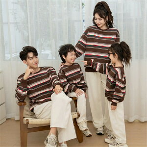 女の子 ペアルック ブランド 子供 赤ちゃん トレーナー 親子 親子 ペアルック ペアルック 秋 冬 綿 親子ペアルック トレーナー トップス ゆったり ママ パパ 親子お揃い服 ベビー 大きいサイ