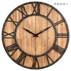 壁掛け時計 時計 掛け時計 北欧 おしゃれ レトロ ローマ数字 大きい 時計 ウォールクロック アンティーク