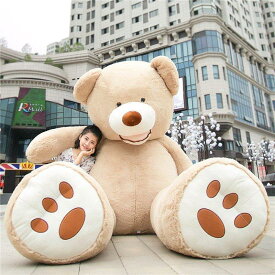 くま/テディベア ぬいぐるみ 特大 7色4サイズ 可愛い熊 動物 大きいコストコ クマ ぬいぐるみ 40cm-160cm/200cm/250cm/340cm