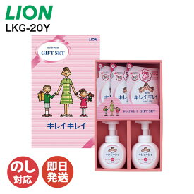 ライオン キレイキレイ ギフトセット（LKG-20Y)【LION キレイキレイ ハンドソープ 薬用 詰替え 石鹸 ギフト お歳暮 お返し 内祝 お年賀 寒中見舞 プチギフト 御礼 御挨拶 挨拶 粗品 景品 引越】