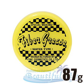 クールグリース　ファイバーグリース　87g オールバック 整髪料/リーゼントの作り方/モヒカン/サイドバック/水性ポマード/ファイバーグリース