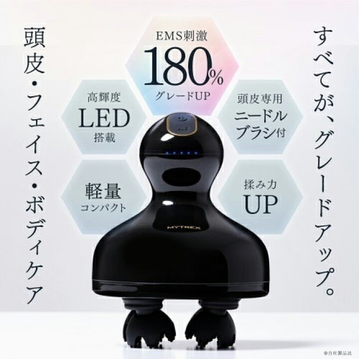 楽天市場】MYTREX EMS HEAD SPA PRO MT-EHP22B 【新品・国内正規品 