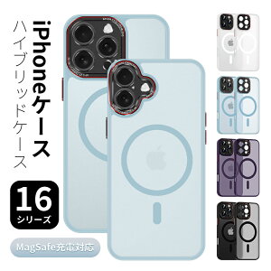 iPhone 16/16 Pro/16 Plus/16 Pro Max یP[X MagSafe[dΉ }Olbg nCubhP[X \tgt[ PCP[XJo[ Γ }OZ[t CX[d wʃ|J[{l[g }bg
