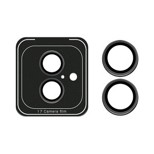 iPhone17/Air/17Pro/17ProMax カメラ保護フィルム レンズ保護 ガラスフィルム iPhone 16e 傷防止 合金枠 硬度10H カメラ保護フィルム カメラカバー 耐衝撃 飛散防止 超頑丈 プロテクター フルカバー 多色