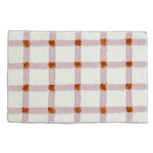 �y�����z�t���A�}�b�g Irodori Flower �C���h���t�����[ �s���N �C�G���[ �O���[�� 60cm 40cm �|���G�X�e��100% ����~�� ���փ}�b�g �`�F�b�N �����` CDF etendue CDF�G�^���f�� �r�X�N