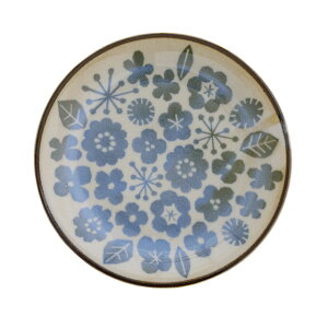 【公式】プレート Kukka Lokki クッカロッキ 日本製 美濃焼 磁器 16.6cm 2cm カモメ 鳥 花 食洗機対応 電子レンジ対応 ビスク