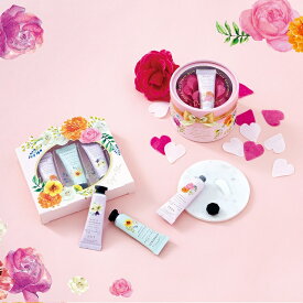 デイズインブルーム bright flowers ブルーミングプチギフト ローズ ハンド&ネイルクリーム 15ml バスフラワー バスフラワーぺタル 10g グローバルプロダクトプランニング