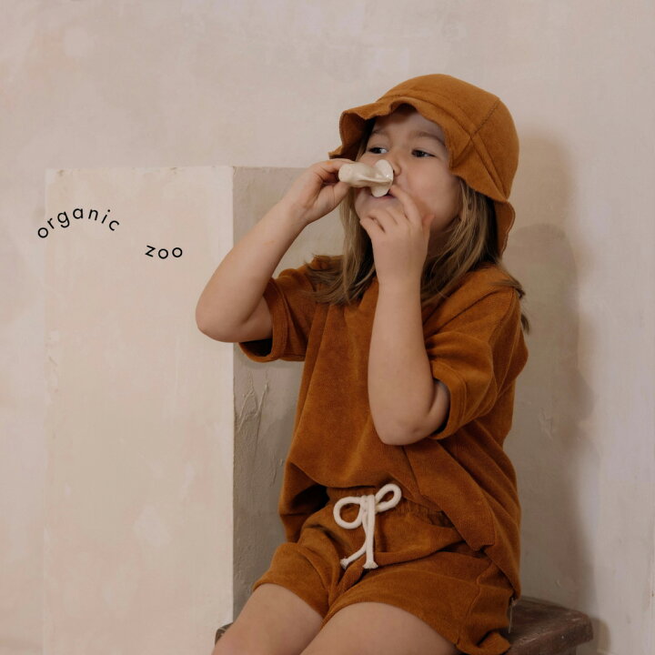 楽天市場】organic zoo テリーTシャツ Bisque びすく 韓国子供服  