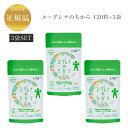 【3袋セット】ユーグレナのちから ユーグレナグラシリス加工食品 120粒×3袋 国内正規品 送料無料 旧ミドリムシのちから