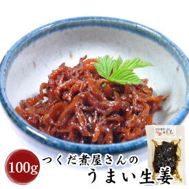 【送料無料】つくだ煮屋さんのうまい生姜（いわし風味）100g｜平松食品】【真空】[大正11年創業 老舗 佃煮屋][ネコポス ポスト投函][煮余り アウトレット 訳あり][生姜 しょうが ショウガ][お試し ポイント消化]