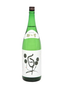 日本酒 松の司 純米吟醸 楽 らく 1800ml ／松瀬酒造 滋賀県