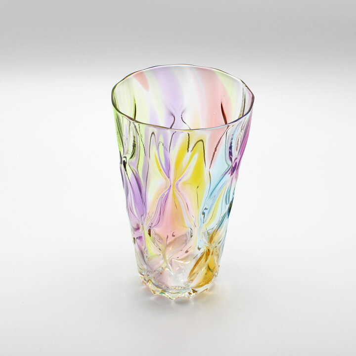 楽天市場 Glasscalico グラスキャリコ ハンドメイド ガラス酒器 プリズム レトロ ロンググラス おしゃれ ギフト プレゼント 酒器 グラスの専門店 美酒器や