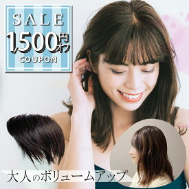 【1500円offクーポン配布中】ナチュラルウィング 部分ウィッグ 自然 高品質 ウィッグ ウイッグ 人毛100% ヘアピース 約17cm 通気性 分け目 つむじカバー 頭頂部 軽量 医療用 円形脱毛 脱毛症 医療用 薄毛 白髪 白髪隠し 抗がん剤治療 母の日 [n/1]