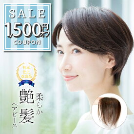 【1500円offクーポン配布中】部分ウィッグ 自然 人毛100% 日本仕上げ ウィッグ 高品質 20cm 医療用 ショート 医療用ウィッグ ヘアピース ウイッグ レディース 分け目 つむじ トップカバー 軽量 薄毛 脱毛症 抜毛症 白髪隠し ショートヘア 母の日 BISHUKU [20+]