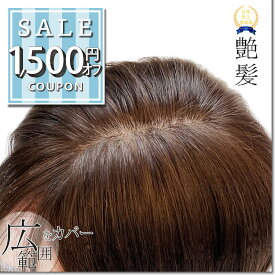 【1500円offクーポン配布中】部分ウィッグ 自然 ワイド 人毛100% 日本仕上げ ウィッグ 高品質 25cm 30cm 40cm 医療用 レディース 通気性 かつら ウイッグ ヘアピース 頭頂部 分け目 医療用ウィッグ 薄毛 抜毛 脱毛症 抜毛症 抗がん剤治療 [(1317) 25+/30+/40+]